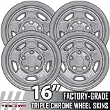 05-10 DODGE DAKOTA 16 Chrome Wheel Skin Covers 