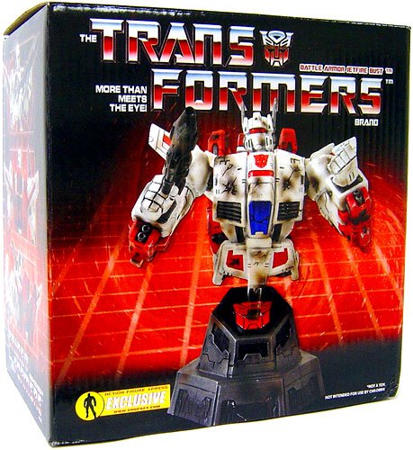 Diamond Select Transformers Exclusive Bust Battle Armor Jetfire