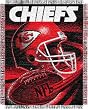 Kansas City Chiefs Spiral Series Jacquard Throw Blanket - NFL Football Fan Shop Team Merchandise