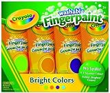 Crayola 4ct Washable Fingerpaints Secondary