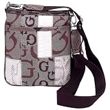 Gigi Chantal™ Brown Jacquard Patchwork Envelope Purse