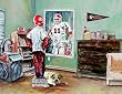Georgia Painting - Dream of Georgia Football