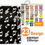 Amazon:携帯 マナーも携帯しよ携帯アッシュトレイ・灰皿・PORTABLE ASHTRAY《MUSICALNOTE BLACK 》