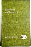 Experience and judgment : investigations in a genealogy of logic