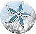 Sanddollar Sand Dollar Snap Charm GS818 (Standard 18mm Size)
