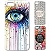 S9Q Colorful Eye Retro Funny Vintage Patterned Hard Back Case Cover Skin For Apple iPhone 5 5G 5S Style A (multi)