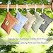 PurryRing Natural Air Purifying Bamboo Charcoal Deodorizer Bag - Most Effective Odor Remove - Portable Air Freshener for Fridge, Freezers, Closet, Car & Shoes (100g X 4 Pack + Receive a Free 1 Pack)