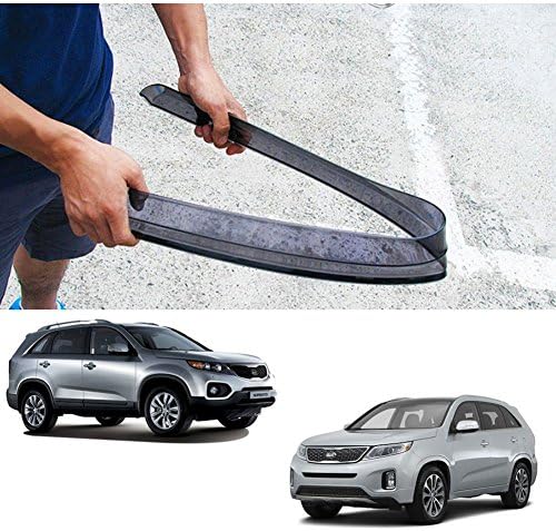Premium Polycarbonate Window Sun Visor Rain Guard for Kia Sorento 2011-2015