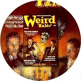 2.25 inch Large Round Badge Style Round Fridge Magnet Weird Tales The Fifth Candle