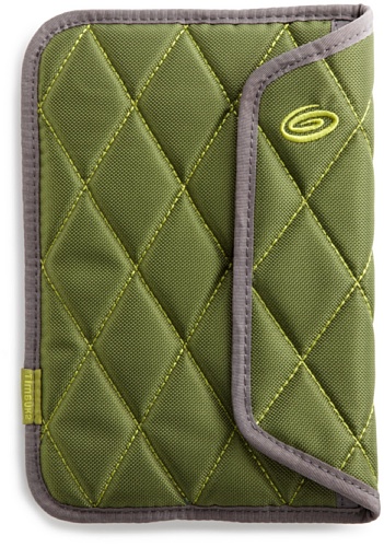 Timbuk2 Kindle Fire Plush Sleeve with Memory Foam for impact absorption, Green/Grey (does not fit Kindle Fire HD)