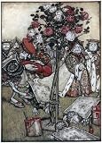 2.75inch x 2 inch (7.5cm x 5cm) Fridge Magnet Arthur Rackham Alice in Wonderland The Angry Queen