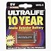 9V Lithium Size Battery Ultra Life U9VLFP