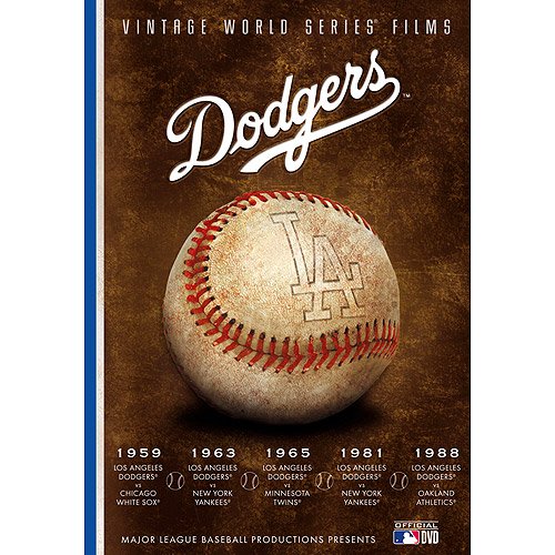 A&E Video Los Angeles Dodgers Vintage World Series Films Dvd Set