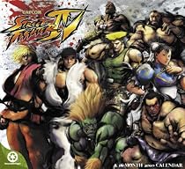 Street Fighter 2010 Wall Calendar