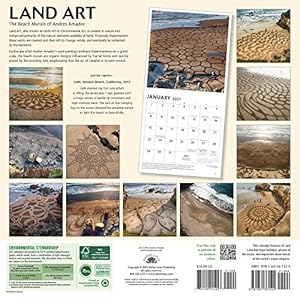 Land Art 2017 Wall Calendar: The Beach Murals of Andres Amador — Meditations on Impermanence