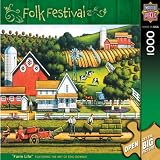 MasterPieces Farm Life 1000 Piece Puzzle Folk Festival Collection