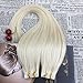 Moresoo 24 inch 50g/20pcs 100% Straight Unprocessed Remy Virgin Human Hair Platinum Blonde Color #60 Seamless Skin Weft Tape In Hair Extensions