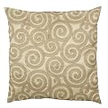 Home Snail Suede Quilt Toss Pillow - Green/Brown (20x20")