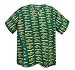 UO University of Oregon Ducks Logo Scrubs Top Shirt-Size MED- 100% Natural Cotton - NOT a CHEAP BLEND - For HIM or HER- GIFT Ideas for Man Men Woman Women Ladies Nurses MOM Mother or DAD Father