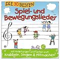 Die 30 besten Spiel- und Bewegungslieder -  Kinderlieder und Babylieder