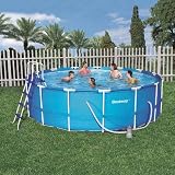 Bestway 15-Foot by 48-Inch Steel Pro Round Frame Pool Set