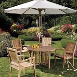 New 5 Pc Luxurious Grade-A Teak Dining Set - 48