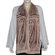 Long Neck Scarf Crepe Silk Summer Accessories 20 X 68 inches