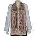 Long Neck Scarf Crepe Silk Summer Accessories 20 X 68 inches