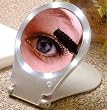 Lighted Travel & Home Folding 10X Mirror