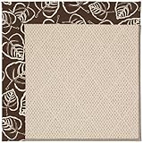 Capel Zoe-White Wicker Bark Rectangle 9.00 x 12.00 Area Rug