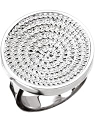 925 Sterling Silver High-Polish Finish Round Rope Design Ring- Sizes 6-8