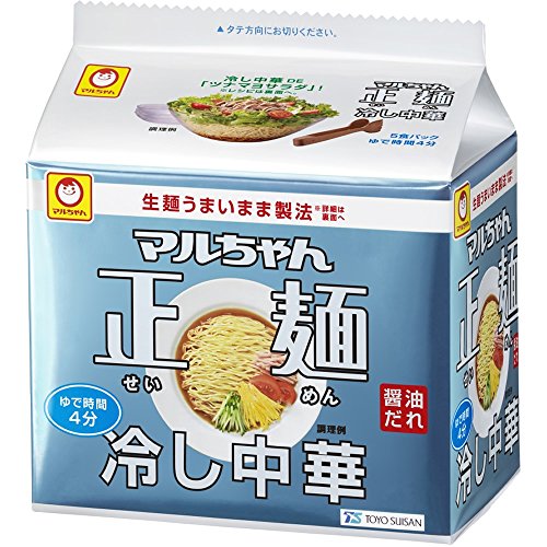 マルちゃん正麺 冷し中華 5P(118g×5P) 590g×6袋 マルちゃん正麺 冷し中華 5P(118g×5P) 590g×6袋