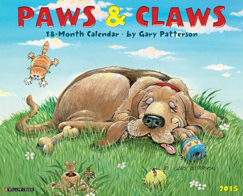 Gary Patterson's Paws n Claws 2015 Wall Calendar