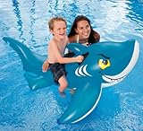 Intex 56567EP FRIENDLY RIDE-ON SHARK Swimming Pool Inflatable Water Lounger Toy-2 Pack