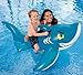 Intex 56567EP FRIENDLY RIDE-ON SHARK Swimming Pool Inflatable Water Lounger Toy-2 Pack