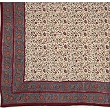 Block Print Quilt & Comforter 105 x 86 inches (qlt004) ~ ShalinIndia
