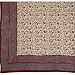 Block Print Quilt & Comforter 105 x 86 inches (qlt004)