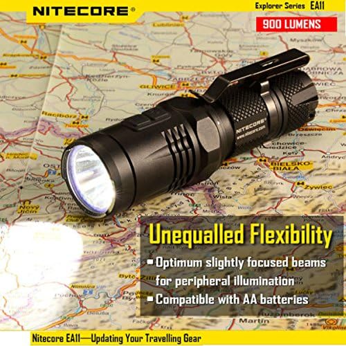 Nitecore EA11 CREE XM-L2(U2) 900lm Compact EDC Flashlight