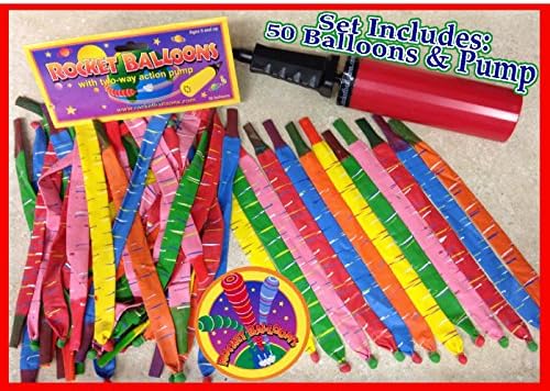 Cold Springs Rocket Balloon Fun Set