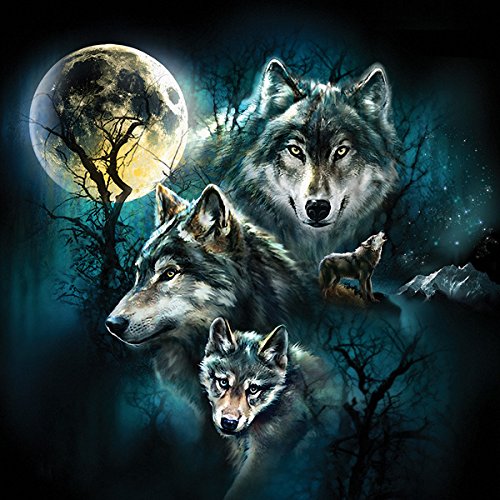 Wolf Family Collage a 500-Piece Jigsaw Puzzle by Sunsout Inc.