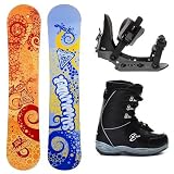Black Fire Salamander Snowboard Package