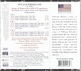 William Bolcom - Songs of Innocence and of Experience (William Blake) / Slatkin, University of Michigan School of Music