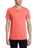 Calvin Klein Jeans Mens Stripe Short Sleeve Henley