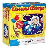 Curious George 24 Piece Puzzle [Monkey in Space]