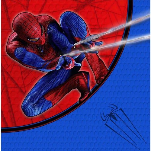 The Amazing Spider Man Lunch Napkins : package of 16