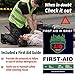 Adventure Aid First Aid Kit - Compact And Lightweight - Ideal For Sport like Camping, Home, Car, Travel & Workplace (included a First Aid Guide)