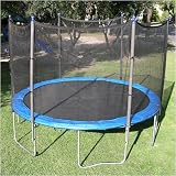 Variflex 12' Spring Trampoline and Enclosure Combo