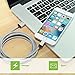 Amoner Lightning Cable, 3Pack 10 FT iPhone Charger Cord Nylon Braided for Apple iPhone iPad iPod (White)