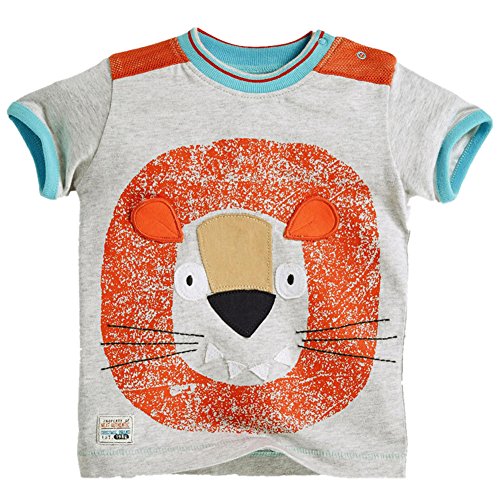 Fiream Boys Cotton Cute Short Sleeve T-shirts