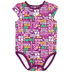 Rocawear Girls' Cartoon Logo Print Bodysuit (Sizes 0M  9M)